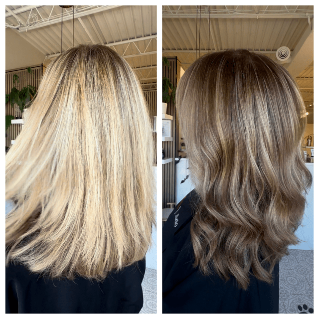 Soft balayage